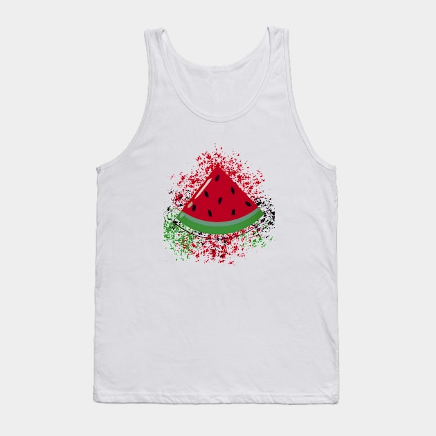 More than Just a Watermelon! Tank Top by Hani-Clothing